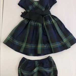 Polo Ralph Laurent baby girls dress size 9 m